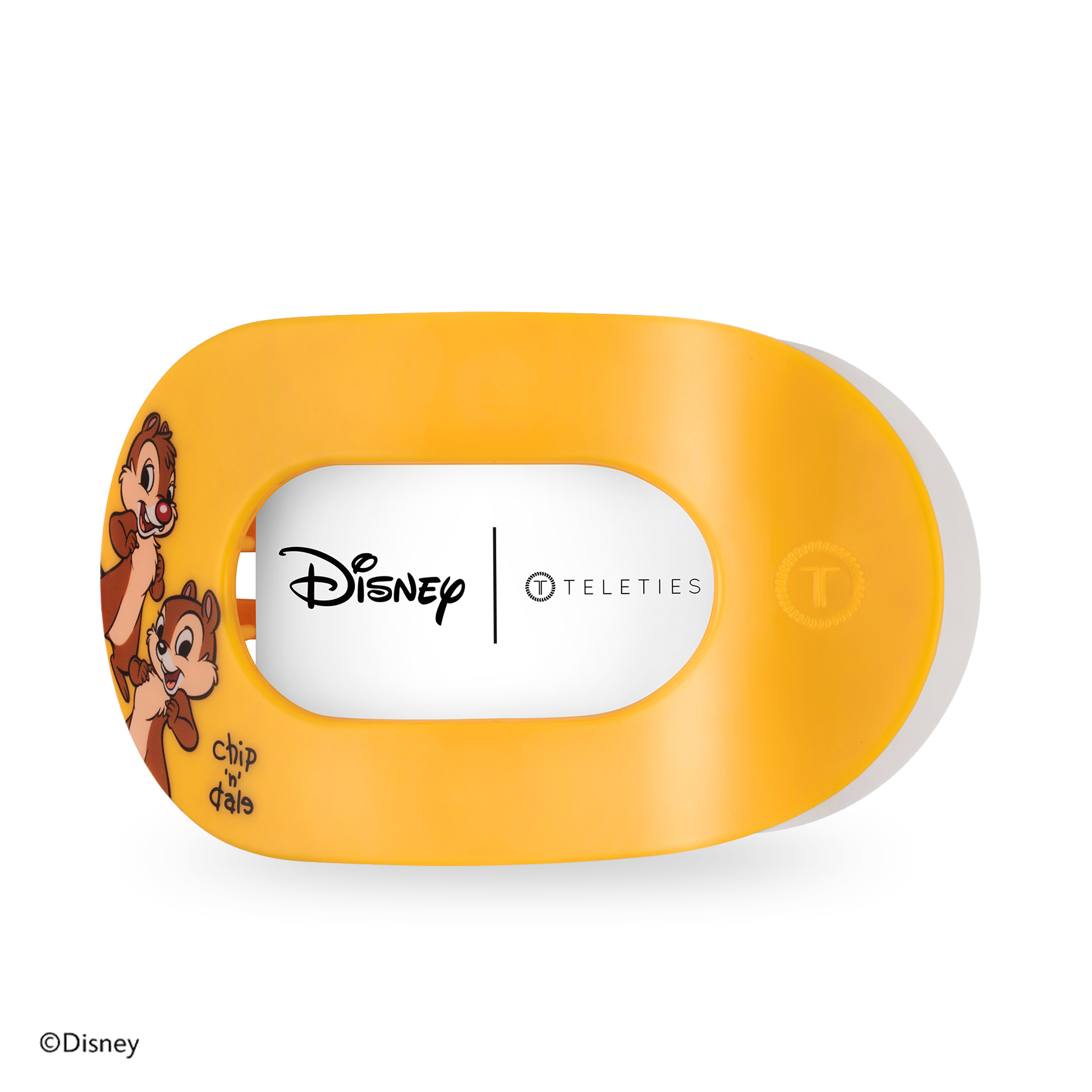 Flat Round Hair Clip | Large | Chip 'N Dale