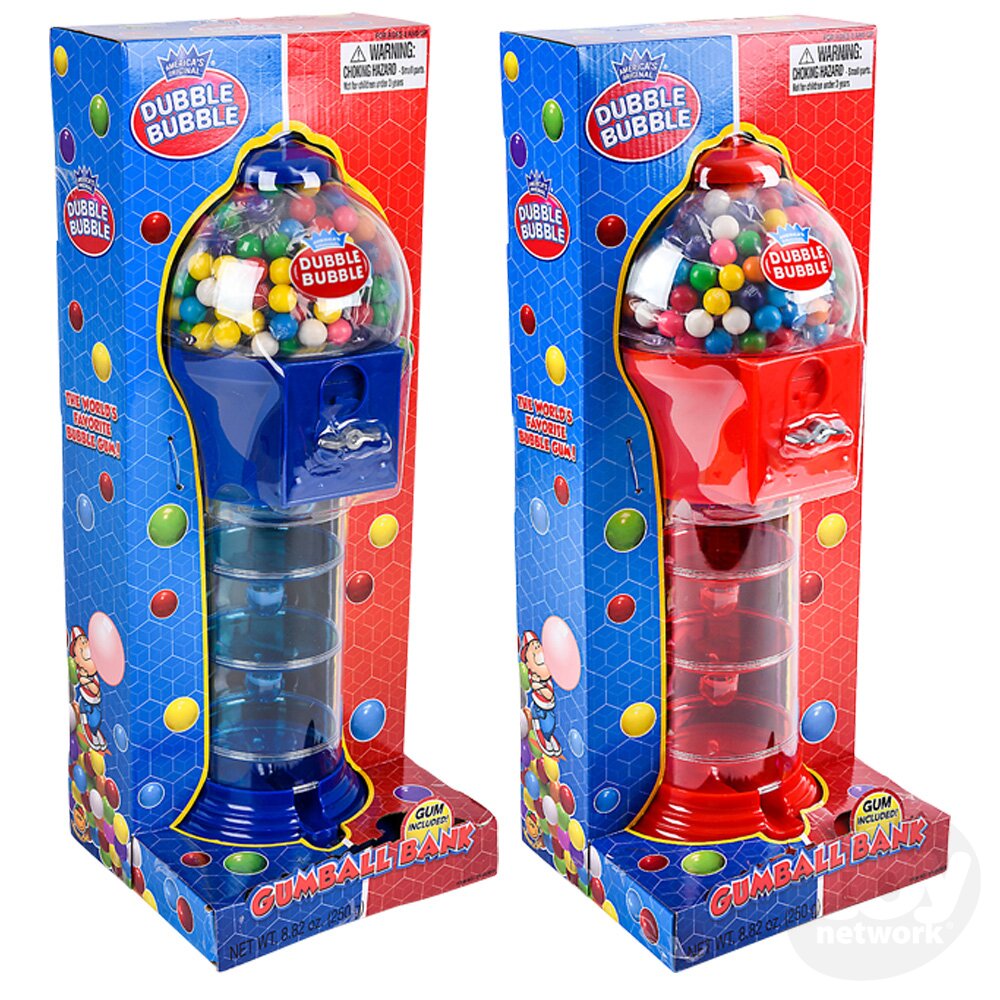18-Inch Spiral Fun Gumball Bank Toy
