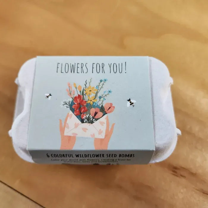 Egg Carton Flowers for Spring