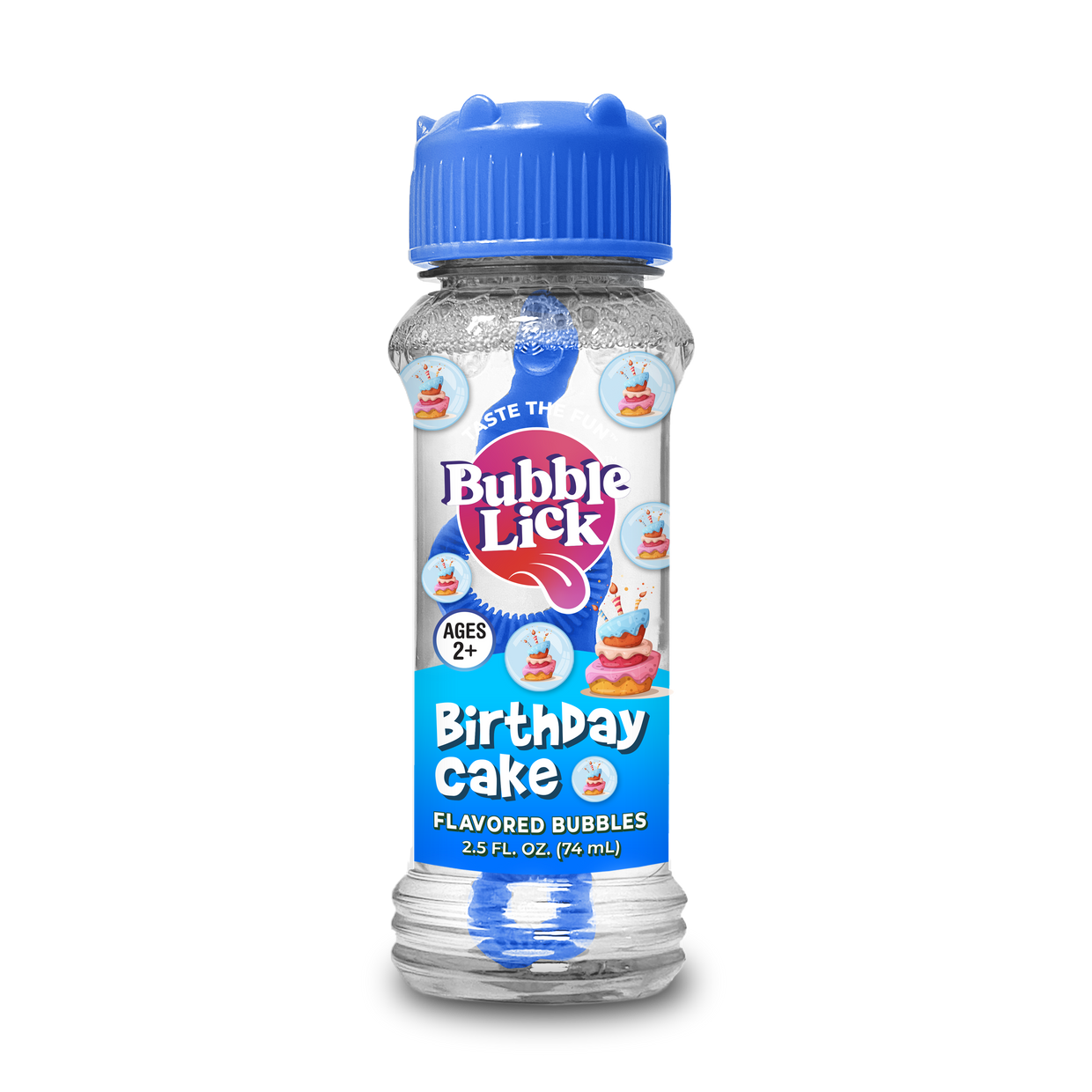 Bubblelick Birthday Cake