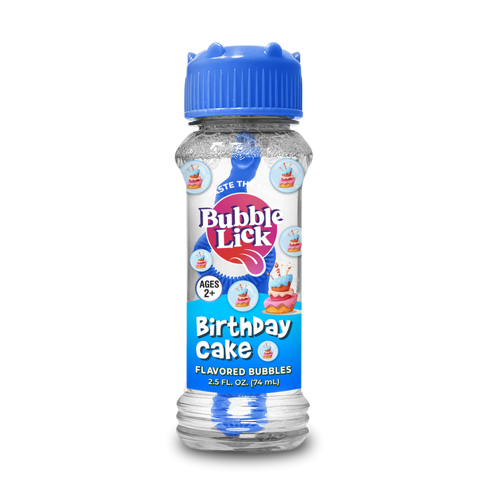 Bubblelick Birthday Cake