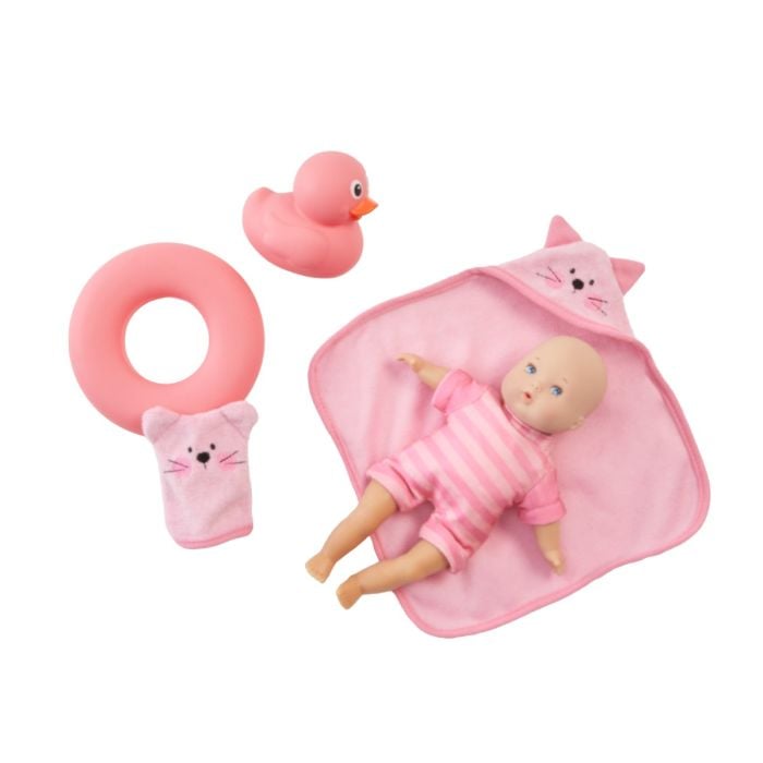 Madame Alexander: Splash and Play 8 inch Bath Doll Pink