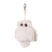 Clever Blanca Plush Owl Bag Charm Keyring – Soft, Handcrafted, Durable Accessory