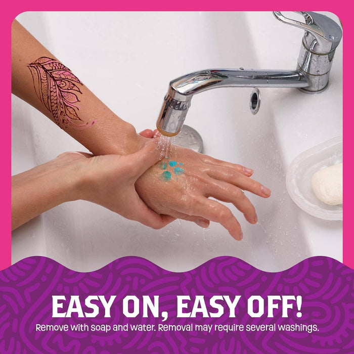 Temporary Tattoo Body Markers - Skin Tattoos Pen for Kids