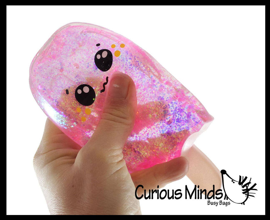 Large 4.5" Popsicle Shaped Ball - Thick Glue/Gel