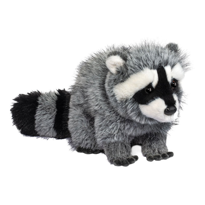 Douglas Cuddle Toy Roz Raccoon Dlux Soft Plush Toy