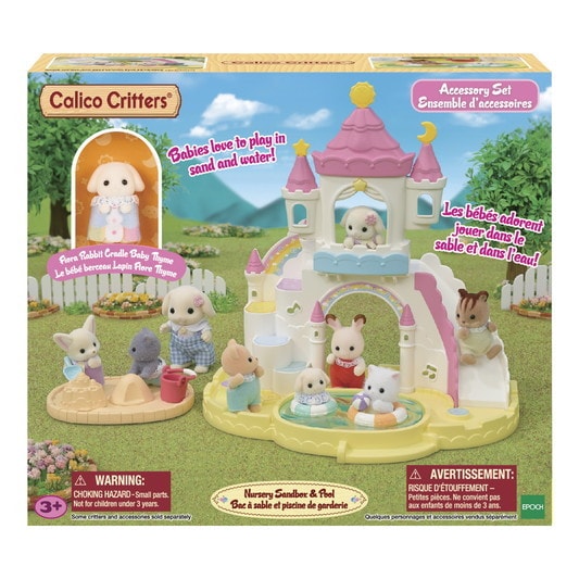 Calico Critters Nursery Sandbox and Pool