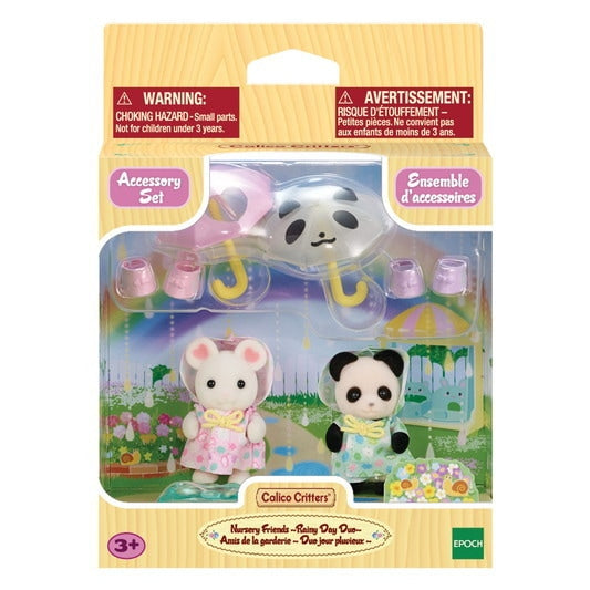 Calico Critter Rainy Day Duo Nursery