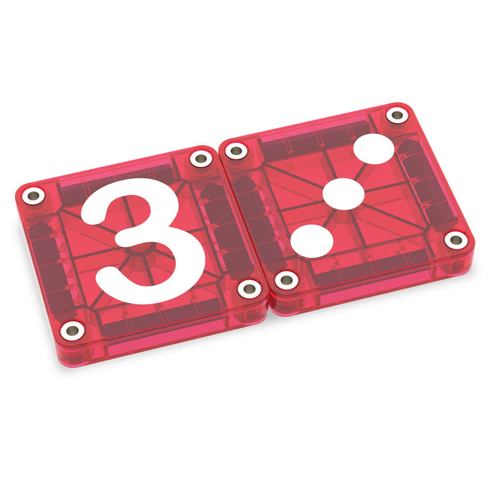 Magna-Tiles microMAGS   Learn   Numbers™   56 Piece Set