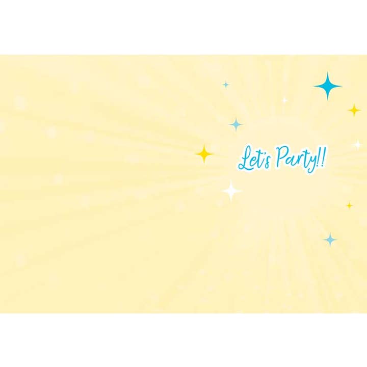 Children's Birthday Card - Dance Party Birthday Foil