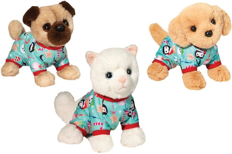 Holiday Pj Animal Asst