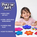 Skillmatics Poke-in Art Flower Bouquet Mess-Free Craft Kit for Kids