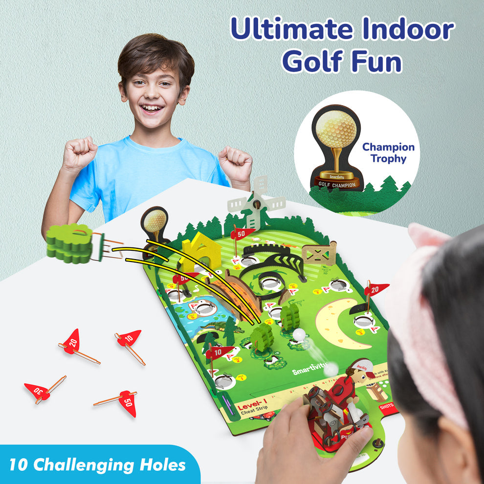 Mini Golf DIY Wooden Construction Set