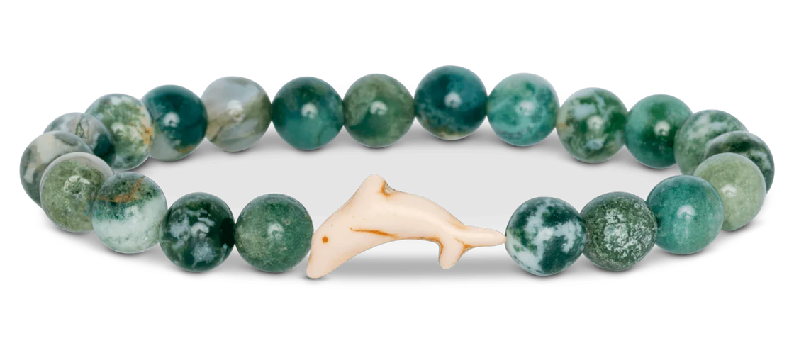 Dolphin Seagrass Tracking Bracelet
