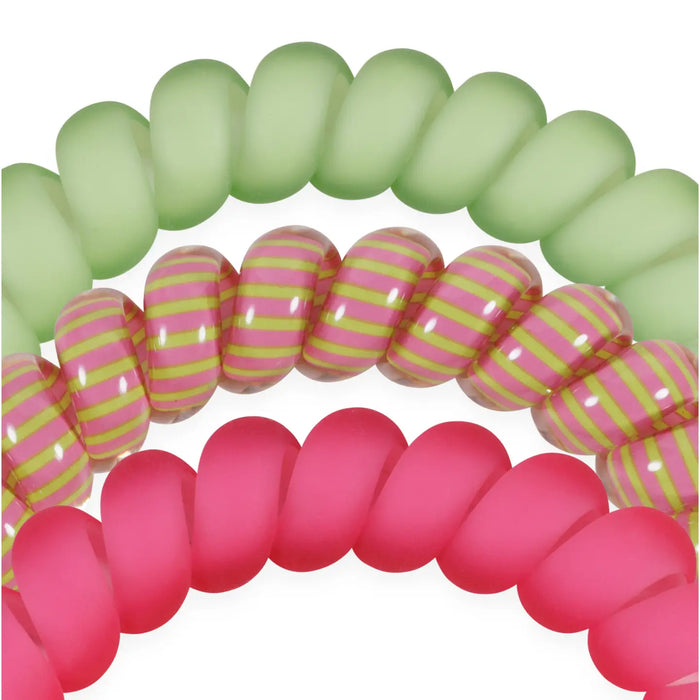 Teleties Large Hair Tie Pack of 3 Summer Crush