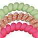 Teleties Large Hair Tie Pack of 3 Summer Crush