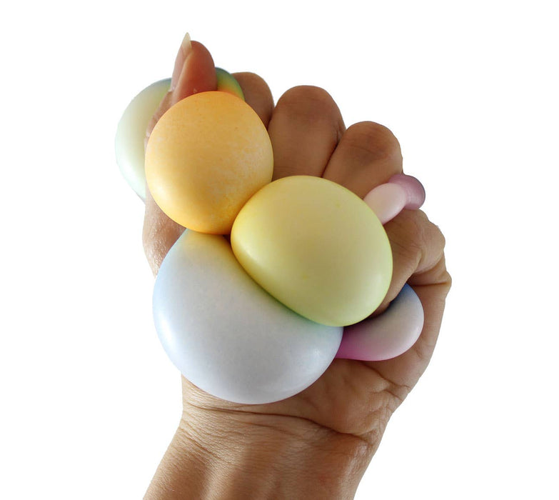 Single 1.75" Rainbow Doh Filled Stress Ball - Glob Balls Squishy OT