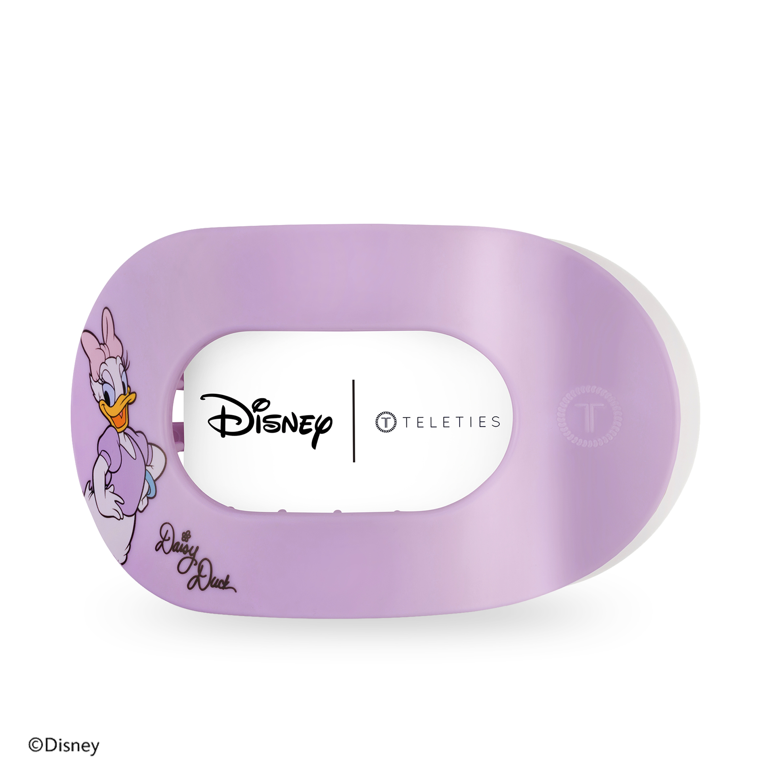 Flat Round Hair Clip | Large | Daisy Duck