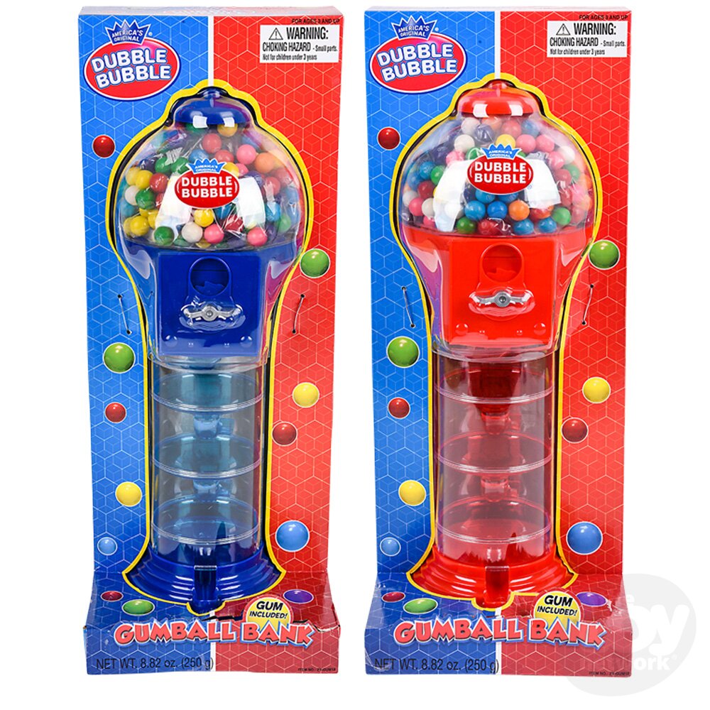18-Inch Spiral Fun Gumball Bank Toy