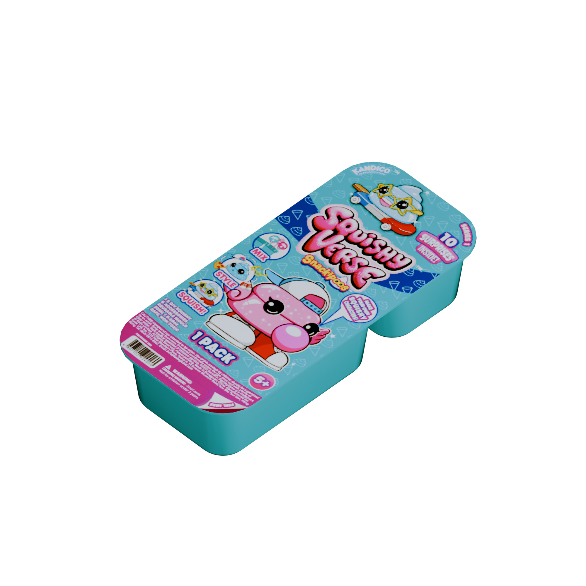 Squishyverse Snackipoos: DIY Surprise Toy Kit with 10+ Hidden Collectibles