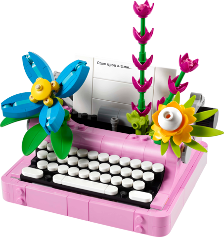 Typewriter with Flowers Lego Creator Lego 31169