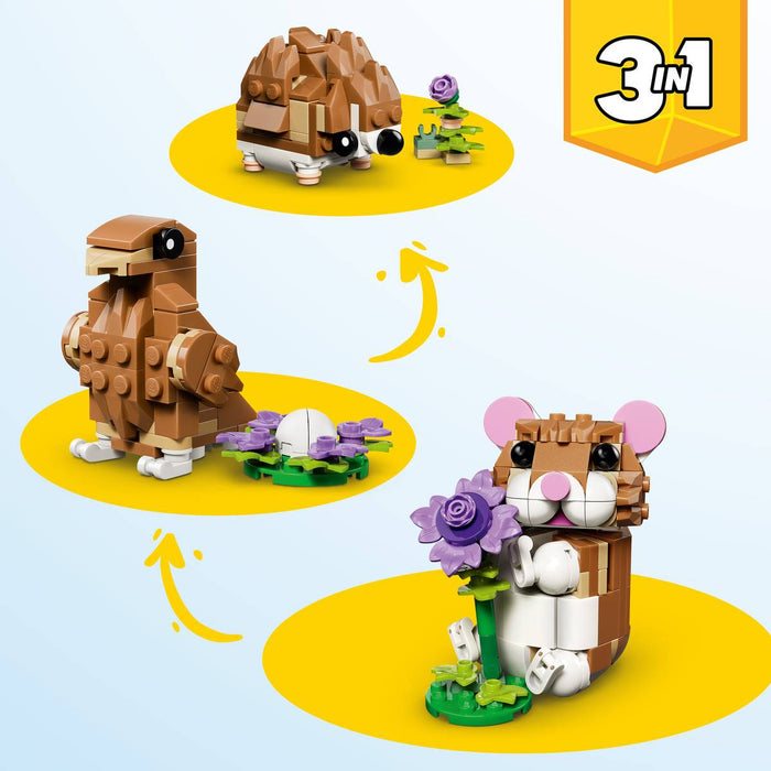 LEGO CREATOR Cute Hamster with a Flower