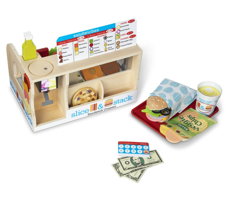 Slice and Stack Sandwich Counter