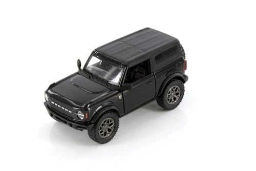 KiNSMART 2022 Ford Bronco Die-Cast Police Model Car 5-Inch