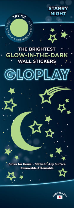 GLOPLAY Starry Night Everyday Set Glow-in-the-Dark Stickers