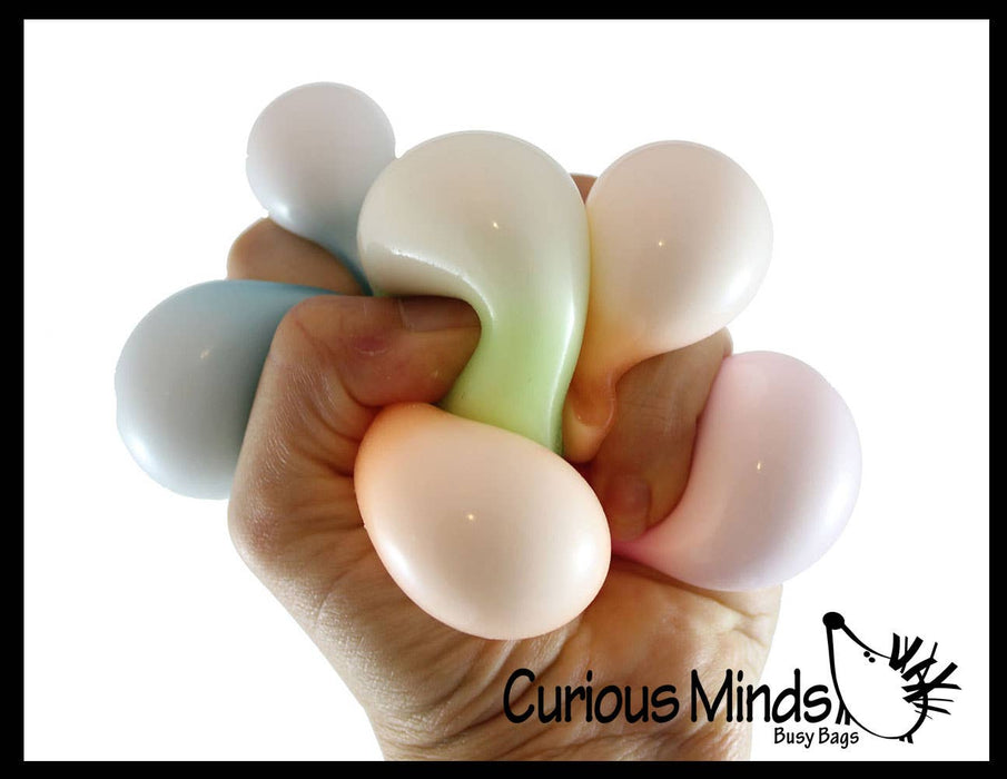 Single Small Glow in the Dark Doh Filled 1.5" Stress Ball - Ceili
