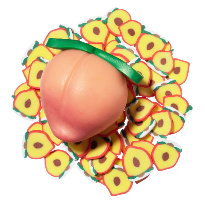 Kawaii Slime Company Peach Pie Filling Jelly Cube Slime