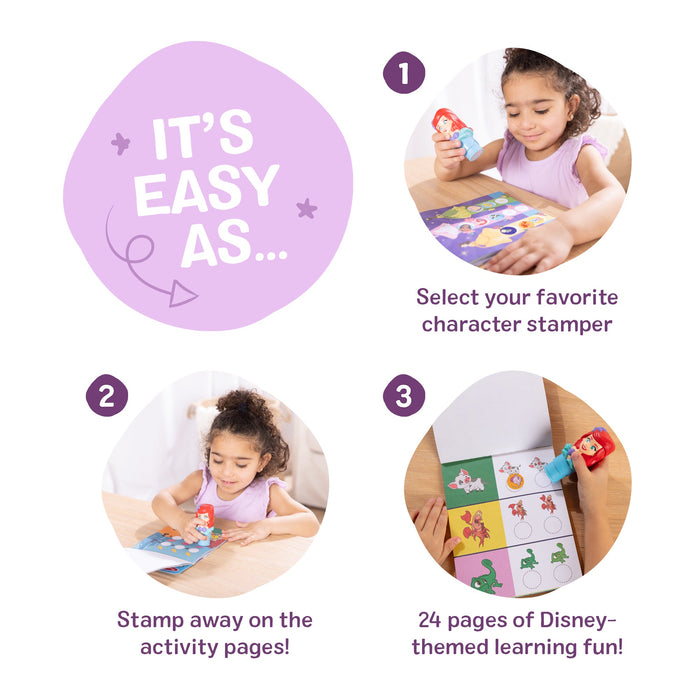 Melissa & Doug Sticker WOW! Activity Pad and Sticker Stamper Ariel