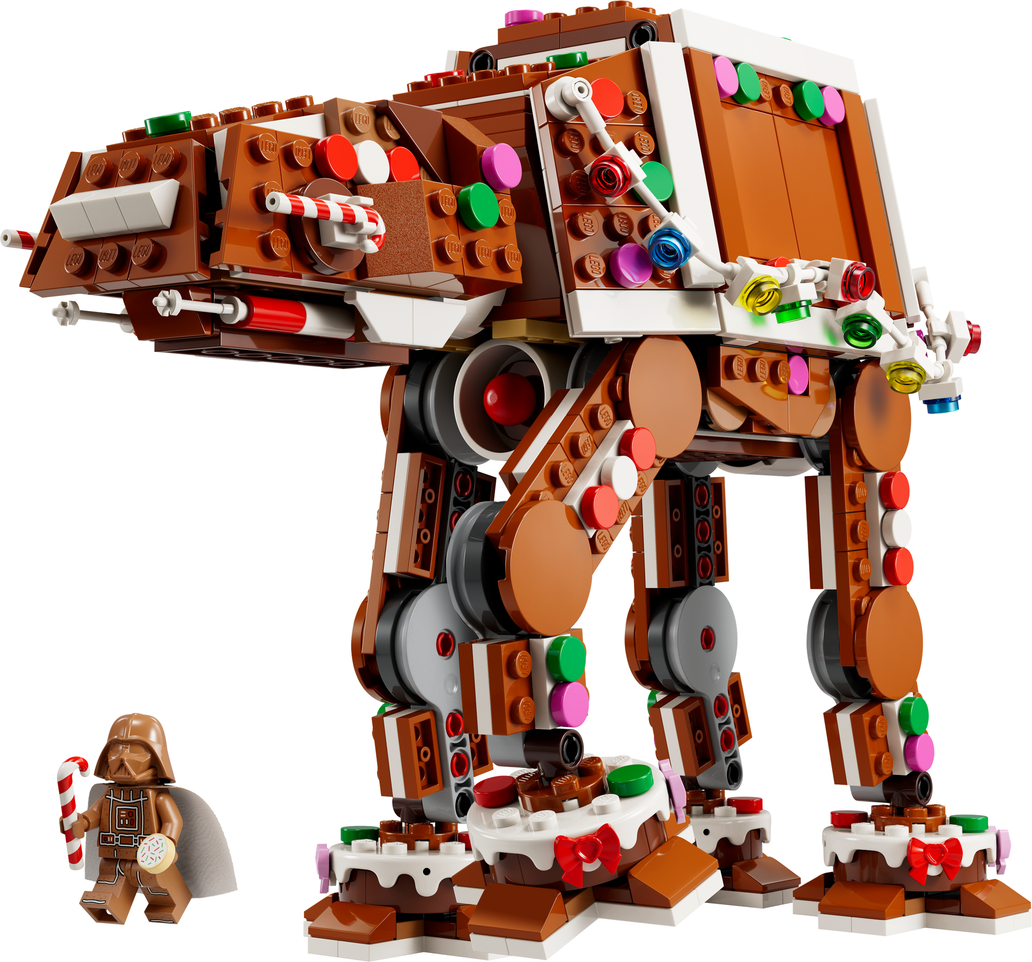 LEGO® Gingerbread AT-AT™ Walker Building Kit 697 Pieces