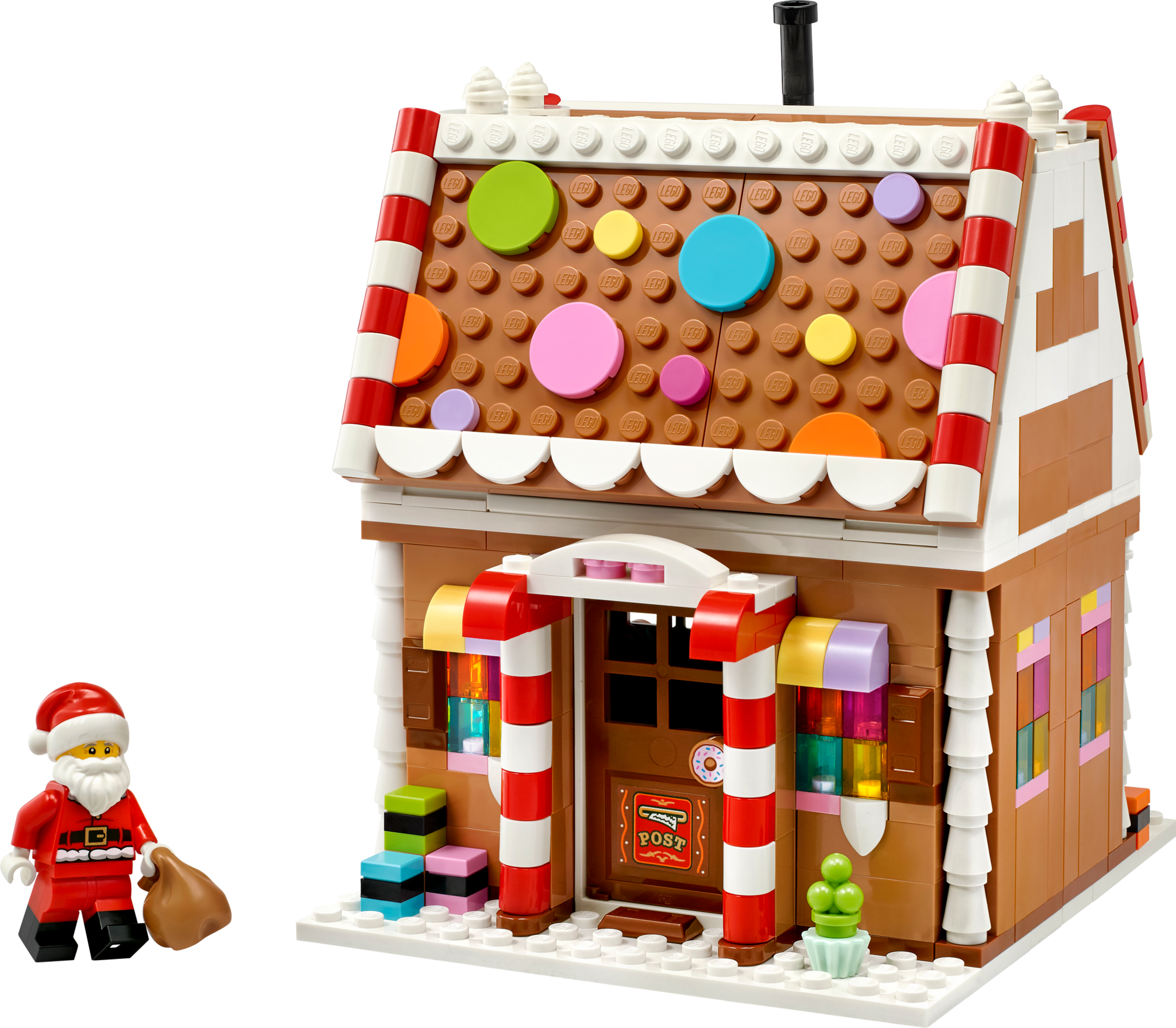 LEGO Festive Gingerbread House 40809 Building Toy Set