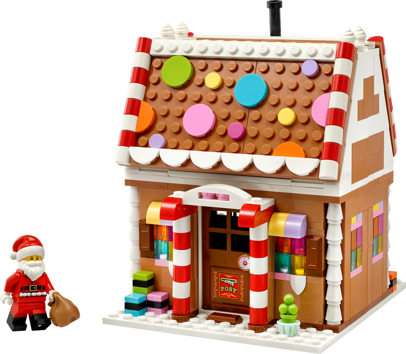 LEGO Festive Gingerbread House 40809 Building Toy Set