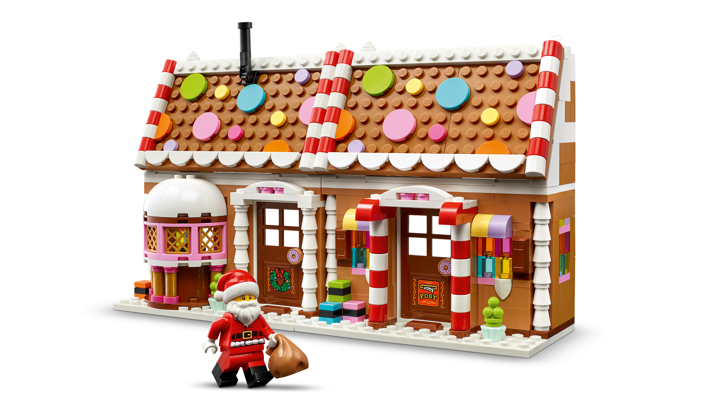 LEGO Festive Gingerbread House 40809 Building Toy Set