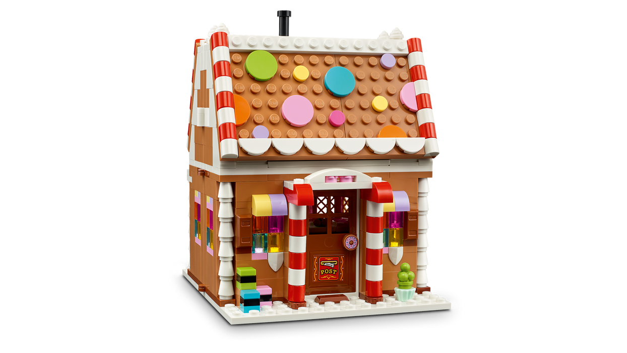 LEGO Festive Gingerbread House 40809 Building Toy Set