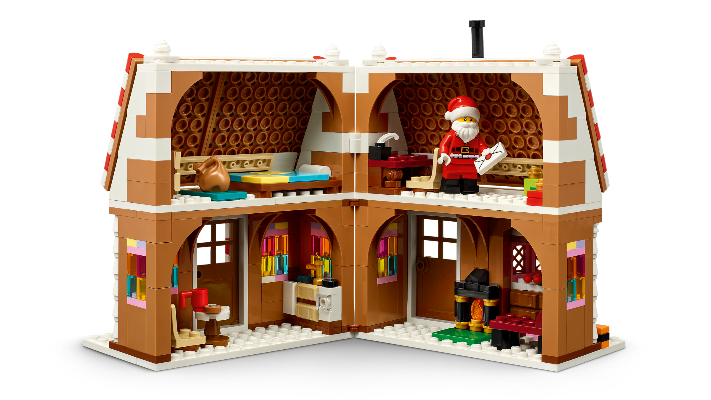 LEGO Festive Gingerbread House 40809 Building Toy Set