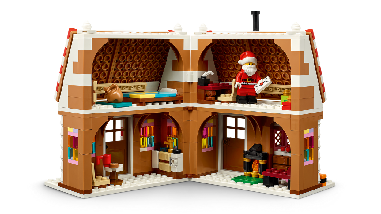 LEGO Festive Gingerbread House 40809 Building Toy Set