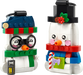 LEGO Snowman Ornaments Holiday Building Set 168 Pieces