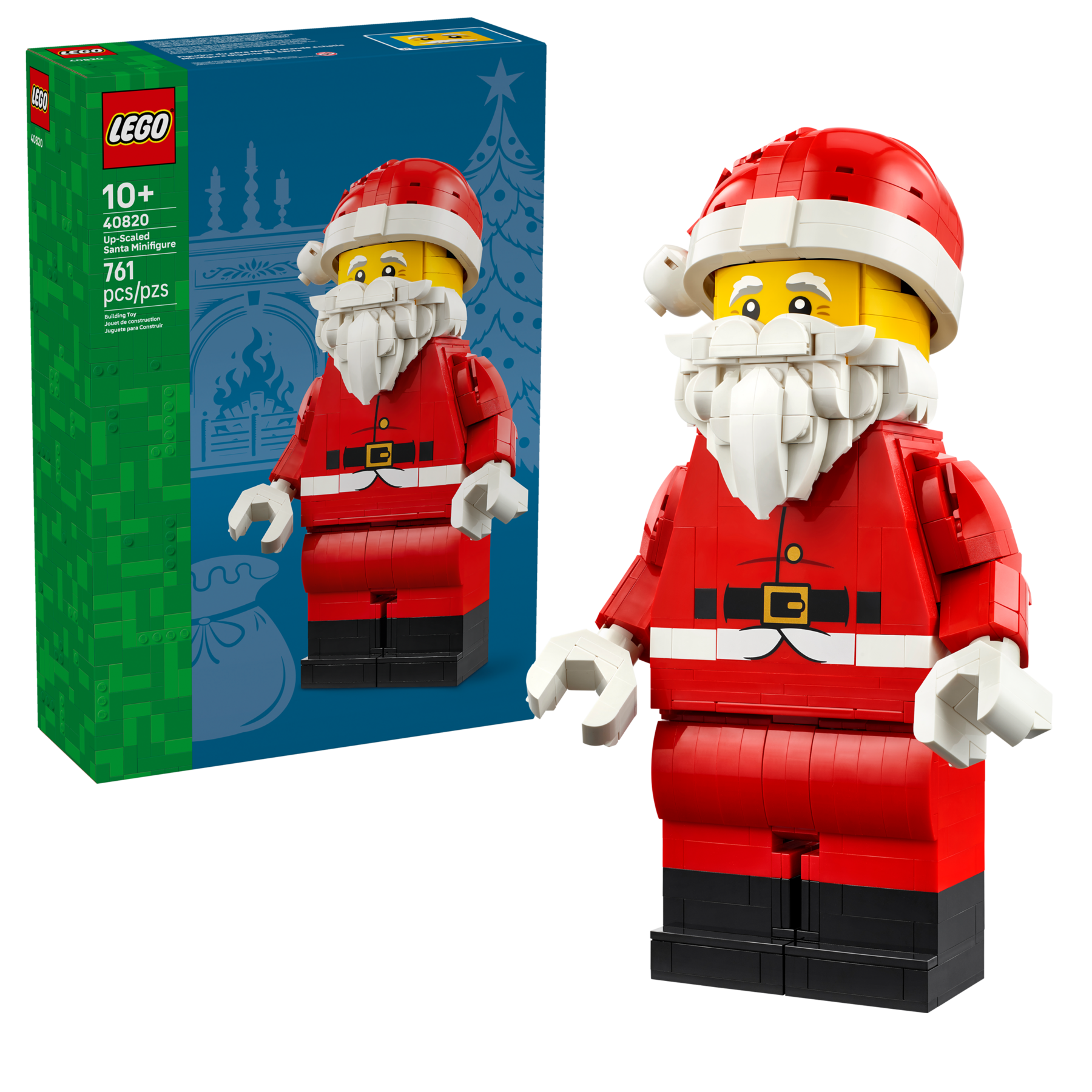 LEGO Up-Scaled Santa Minifigure 40820 Holiday Building Set