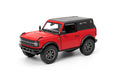 KiNSMART 2022 Ford Bronco Die-Cast Police Model Car 5-Inch