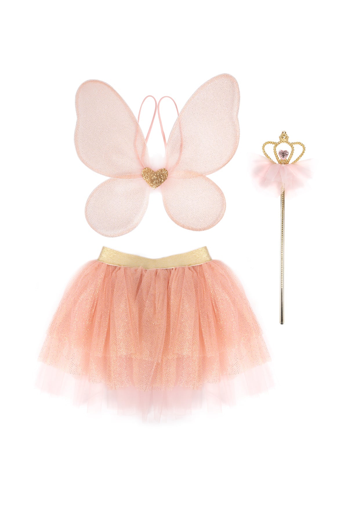 Royal Fairy Princess Skirt, Pink, Size 4-6