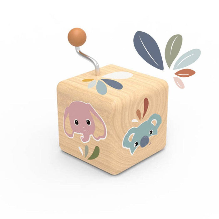 Speedy Monkey Wooden Music Box Set for Toddlers 8-Pack