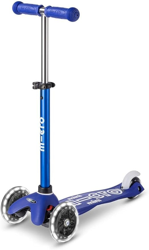 Micro Maxi LED Scooter Blue and White