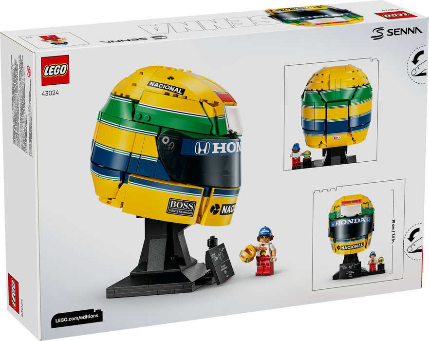 LEGO Ayrton Senna Helmet 43024 Building Toy Set