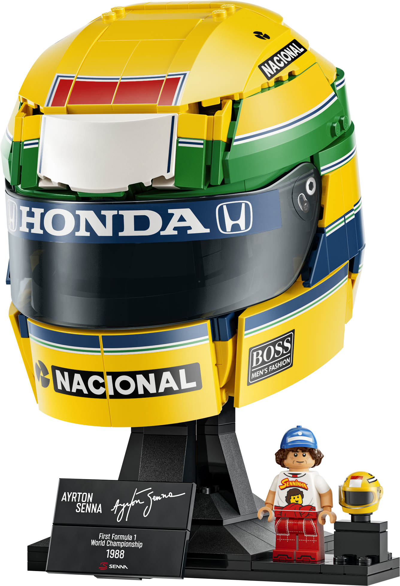 LEGO Ayrton Senna Helmet 43024 Building Toy Set