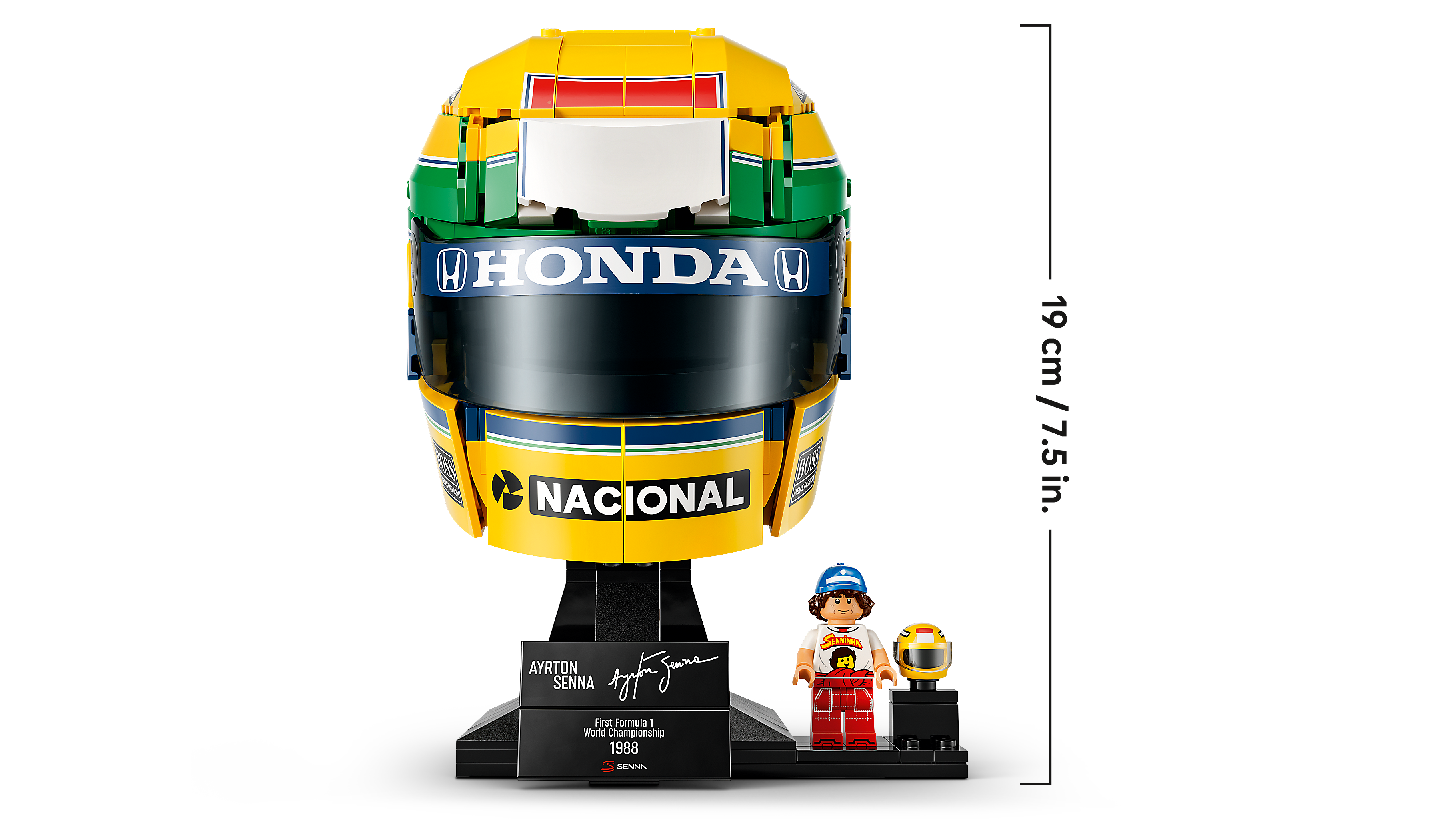 LEGO Ayrton Senna Helmet 43024 Building Toy Set