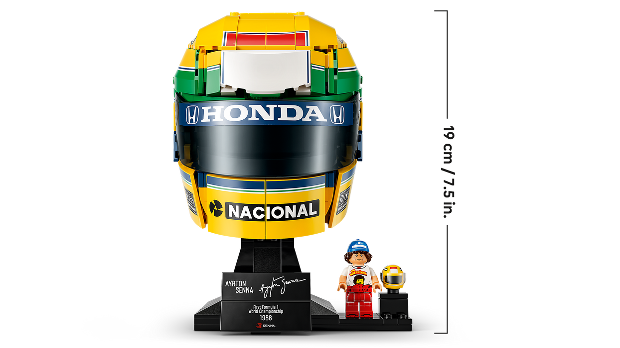LEGO Ayrton Senna Helmet 43024 Building Toy Set