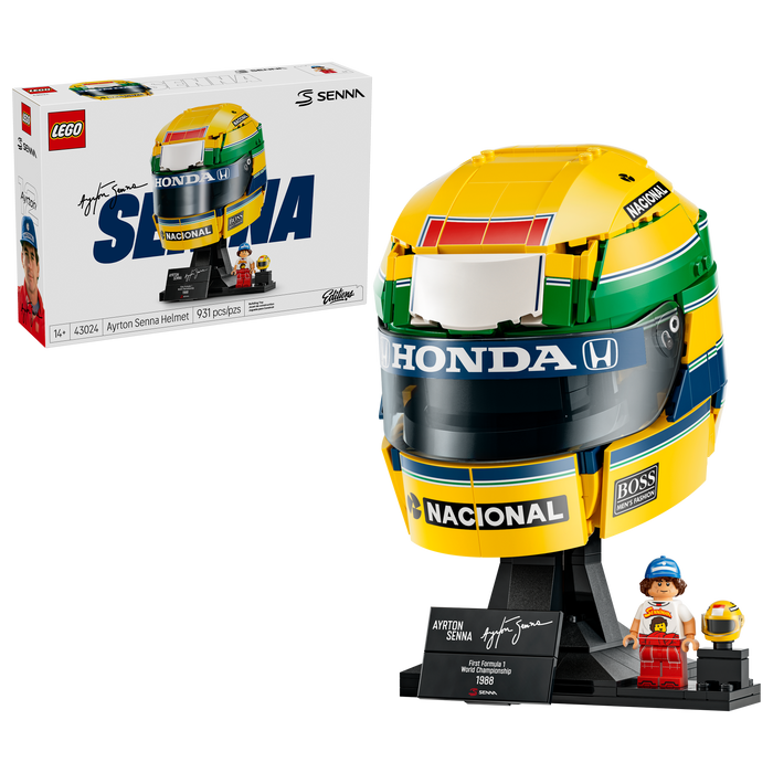 LEGO Ayrton Senna Helmet 43024 Building Toy Set
